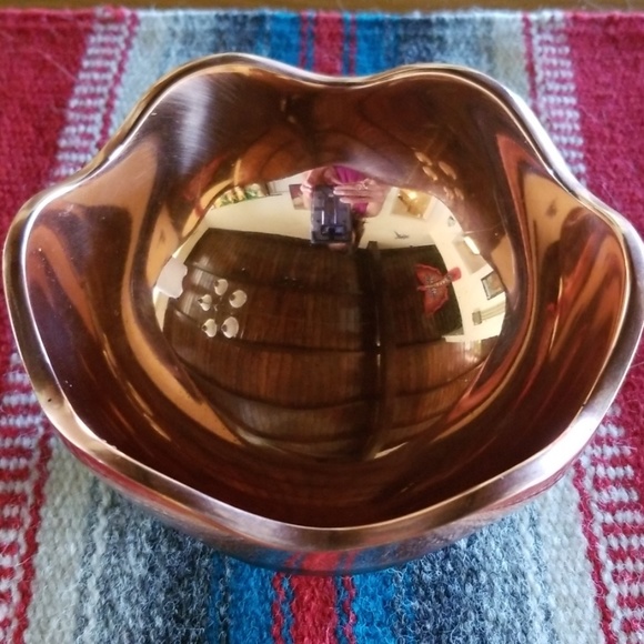 Bol Copper Canyon Nambé 4,5 Cm - Alliage Cuivre, Design Unique, Vaisselle Artistique